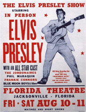 Elvis Presley in Florida bootleg poster